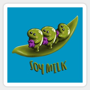 Soy Milk Beans Sticker